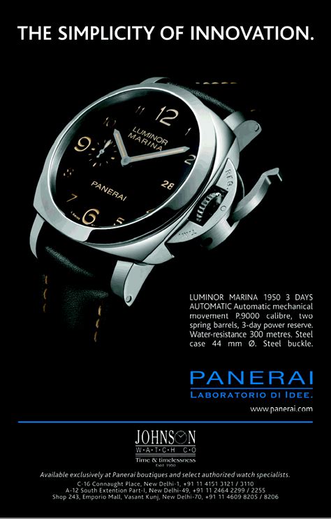 panerai discount ad